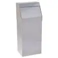 Gettacarte push con sportello inox capacità lt 50 Medial Storico Mod 790557