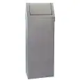 Gettacarte con sportello basculante inox capacità lt 50 Medial Storico Mod 790563