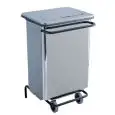Portarifiuti carrellato a pedale capacità lt 70 Medial Continox Mod 790650