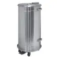 Pattumiera a pedale con coperchio capacità lt 90 Medial Stagno Mod 792090