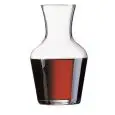 Caraffa  - ARCOROC Linea DECANTER - Codice C0197 - Capacità 50 cl 16  3/4 z - Diametro 96 mm - Altezza mm 164 - Imballo confezione da n. 12 Unità