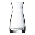 Caraffa  - ARCOROC Linea FLUID - Codice L4212 - Capacità 25 cl 8  1/4 z - Diametro 71 mm - Altezza mm 135 - Imballo confezione da n. 12 Unità