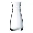 Caraffa - ARCOROC Linea FLUID - Codice L3963 - Capacità 50 cl 16 3/4 z - Diametro 91 mm - Altezza mm 186 - Imballo confezione da n. 6 Unità