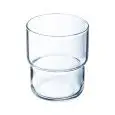 Bicchiere  - ARCOROC Linea LOG - Codice L9945 - Capacità 27 cl 9 z - Diametro 77 mm - Altezza  93 - Imballo confezione da n. 6 Unità