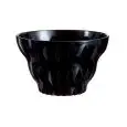 Coppa Gelato Nero - ARCOROC Linea MAEVA VINTAGE - Codice P9728 - Capacità 20 cl 6  3/4 z - Diametro 100 mm - Altezza  62 - Imballo confezione da n. 12 Unità