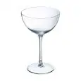 Coppa Champagne  - CHEF&SOMMELIER Linea CHAMPAGNE E COCKTAIL - Codice Q7785 - Capacità 21 cl 7  1/4 z - Diametro 94 mm - Altezza  150 - Imballo confezione da n. 6 Unità