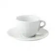 Piatto Per Tazza Cappuccino  - INKER Linea ENRICA - Codice 239 - Diametro 15,4 cm - Imballo confezione da n. 48 Unità