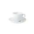 Tazza Caffè Con Piatto  - INKER Linea LUNA - Codice 515/551 - Capacità 7 cl  - Imballo confezione da n. 6 Unità