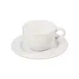 Tazza The Con Piatto  - INKER Linea SELENA - Codice 132/137 - Capacità 20 cl  - Imballo confezione da n. 6 Unità