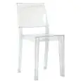 Sedia - colore trasparente - Struttura in policarbonato - Modello 889-PC492