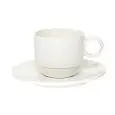 Tazza Colazione Senza Piatto in Porcellana Maxadura - ROYAL PORCELAIN Linea FORMA 83 PRIMA - Codice 8362 - Capacità 25 cl - Imballo confezione da n. 6 Unità
