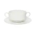 Piatto Per Tazza Colazione/Brodo/The  in Porcellana Maxadura - ROYAL PORCELAIN Linea FORMA 85 ADVANTAGE - Codice 8517 - Diametro 15 cm - Imballo confezione da n. 12 Unità