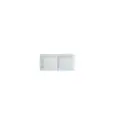 Coppetta 2 Scomparti  - ROYAL PORCELAIN Linea FORMA 41 QUADRA - Codice 4146 - Dimensioni cm 12.5x6 - Imballo confezione da n. 6 Unità