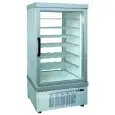 VETRINA REFRIGERATA PER PASTICCERIA E GELATERIA - MOD. TEK/24 - STRUTTURA ESTERNA IN ALLUMINIO ANODIZZATO - VETRO BASSO EMISSIVO - TEMP. °C -15/-25 - ALIMENTAZIONE MONOFASE - REFRIGERAZIONE STATICA - VETRO ESPOSITIVO A SCELTA SU 1, 2 ,3 o 4 LATI - DIM. CM