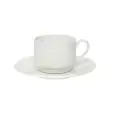 Tazza The Senza Piatto - ROYAL BONE CHINA Linea VERONA - Codice 2971 - Capacità 20 cl - Imballo confezione da n. 6 Unità