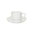 Tazza Caffè Senza Piatto - ROYAL BONE CHINA Linea ASCOT - Codice 1016 - Capacità 10 cl - Imballo confezione da n. 6 Unità