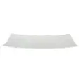 Piatto Rettangolare - ROYAL BONE CHINA Linea EXTREME - Codice N3482 - Dimensioni cm 28x20 - Imballo confezione da n. 1 Unità