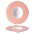 Piatto Gourmet Rosè - ROYAL BONE CHINA Linea BEAULIEU - Diametro 26 cm - Imballo confezione da n. 6 Unità
