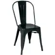 Sedia - colore nero - Struttura in metallo verniciato - Modello 976-et53-Black