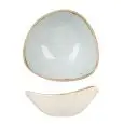 Piatto Fondo Triangolare Duck Egg Blue - CHURCHILL Linea STONECAST - Codice SDESTRB91 - Diametro 23,5 cm - Imballo confezione da n. 12 Unità