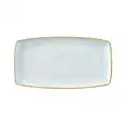 Piatto Rettangolare Duck Egg Blue - CHURCHILL Linea STONECAST - Codice SDESOP141 - Dimensioni cm 35x18.5 - Imballo confezione da n. 6 Unità