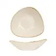 Piatto Fondo Triangolare Barley White - CHURCHILL Linea STONECAST - Codice SWHSTRB91 - Diametro 23,5 cm - Imballo confezione da n. 12 Unità