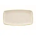 Piatto Rettangolare Barley White - CHURCHILL Linea STONECAST - Codice SWHSOP111 - Dimensioni cm 29.5x15 - Imballo confezione da n. 12 Unità
