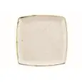Piatto Quadro Barley White - CHURCHILL Linea STONECAST - Codice SWHSDS101 - Dimensioni cm 26.8x26.8 - Imballo confezione da n. 6 Unità