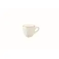 Tazza Caffè Senza Piatto Barley White - CHURCHILL Linea STONECAST - Codice SWHSCEB91 - Capacità 9 cl  - Diametro 65 cm - Altezza cm 55 - Imballo confezione da n. 12 Unità