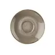 Piatto Per Tazza Cappuccino Peppercorn Grey - CHURCHILL Linea STONECAST - Codice SPGSCSS1 - Diametro 15,6 cm - Imballo confezione da n. 12 Unità