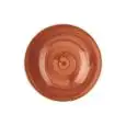 Piatto Fondo Coupe Spiced Orange - CHURCHILL Linea STONECAST - Codice SSOSEVB91 - Diametro 24,8 cm - Imballo confezione da n. 12 Unità