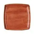 Piatto Quadro Spiced Orange - CHURCHILL Linea STONECAST - Codice SSOSDS101 - Dimensioni cm 26.8x26.8 - Imballo confezione da n. 6 Unità