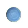 Piatto Fondo Coupe Cornflower Blue - CHURCHILL Linea STONECAST - Codice SCFSEVB91 - Diametro 24,8 cm - Imballo confezione da n. 12 Unità