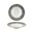 Pasta Bowl Charcoal Black - CHURCHILL Linea STUDIO PRINTS HOMESPUN - Codice SPCBVWBL1 - Diametro 28 cm - Imballo confezione da n. 12 Unità