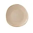 Piatto Piano Organic Nutmeg Cream - CHURCHILL Linea STONECAST - Codice SNMSOG111 - Diametro 28,6 cm - Imballo confezione da n. 12 Unità