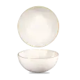 Coppa Noodle Barley White - CHURCHILL Linea STONECAST - Codice SWHSNDBL1 - Diametro 18,3 cm - Altezza  8 - Imballo confezione da n. 6 Unità