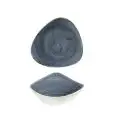 Piatto Fondo Triangolare Blueberry - CHURCHILL Linea STONECAST - Codice SBBSTRB71 - Diametro 18,5 cm - Imballo confezione da n. 12 Unità