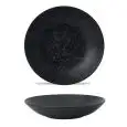 Piatto Fondo Coupe Ash Black - CHURCHILL Linea MENU SHADES CALDERA - Codice ZCCAPB251 - Diametro 25 cm - Imballo confezione da n. 6 Unità