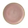 Piatto Piano Coupe Petal Pink - CHURCHILL Linea STONECAST - Codice SPPSEVP81 - Diametro 21,7 cm - Imballo confezione da n. 12 Unità
