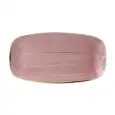 Piatto Rettangolare Petal Pink - CHURCHILL Linea STONECAST - Codice SPPSXO111 - Dimensioni cm 29.8x15.3 - Imballo confezione da n. 12 Unità