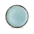 Piatto Piano Coupe Turquoise - DUDSON Linea HARVEST - Codice HVTQEV111 - Diametro 28,8 cm - Imballo confezione da n. 12 Unità