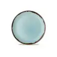 Piatto Piano Coupe Turquoise - DUDSON Linea HARVEST - Codice HVTQEVP81 - Diametro 21,7 cm - Imballo confezione da n. 12 Unità