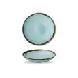 Piatto Fondo Coupe Turquoise - DUDSON Linea HARVEST - Codice HVTQEVB91 - Diametro 24,8 cm - Imballo confezione da n. 12 Unità