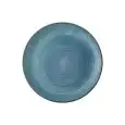 Piatto Piano Coupe Teal - CHURCHILL Linea STONECAST RAW - Codice SRBEEV101 - Diametro 26 cm - Imballo confezione da n. 12 Unità