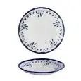 Piatto Fondo Coupe Organic Blue - DUDSON Linea HARVEST MEDITERRANEAN - Codice MEIKDC251 - Diametro 25 cm - Imballo confezione da n. 12 Unità