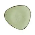 Piatto Piano Triangolare Sage Green - CHURCHILL Linea STONECAST - Codice SSASTR101 - Diametro 26,5 cm - Imballo confezione da n. 12 Unità