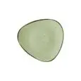 Piatto Piano Triangolare Sage Green - CHURCHILL Linea STONECAST - Codice SSASTR91 - Diametro 23 cm - Imballo confezione da n. 12 Unità