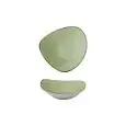 Piatto Fondo Triangolare Sage Green - CHURCHILL Linea STONECAST - Codice SSASTRB61 - Diametro 15,3 cm - Imballo confezione da n. 12 Unità