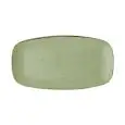 Piatto Rettangolare Sage Green - CHURCHILL Linea STONECAST - Codice SSASXO141 - Dimensioni cm 35.5x19 - Altezza  2 - Imballo confezione da n. 6 Unità