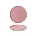 Piatto Piano Walled Petal Pink - CHURCHILL Linea STONECAST - Codice SPPSWP211 - Diametro 21 cm - Imballo confezione da n. 6 Unità